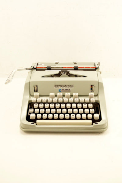 Hermes 3000 vintage typewriter with case and manual, serviced, ready to  write — Classic Typewriter Co.