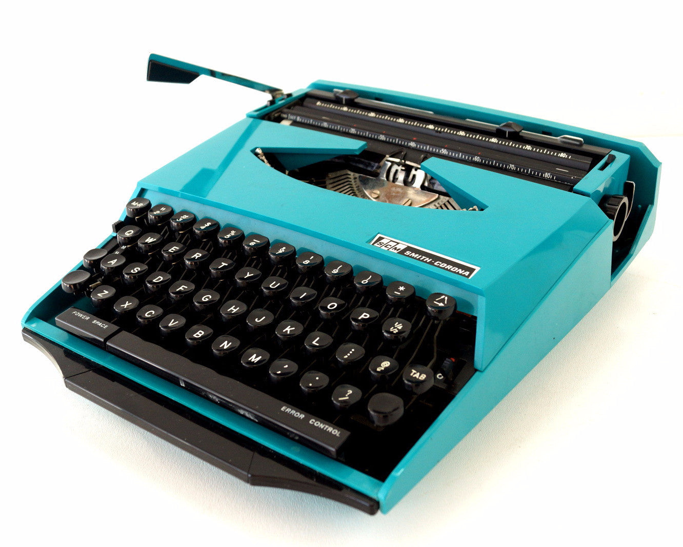 Vintage Smith Corona Karmann Ghia Super G Portable Typewriter (c 