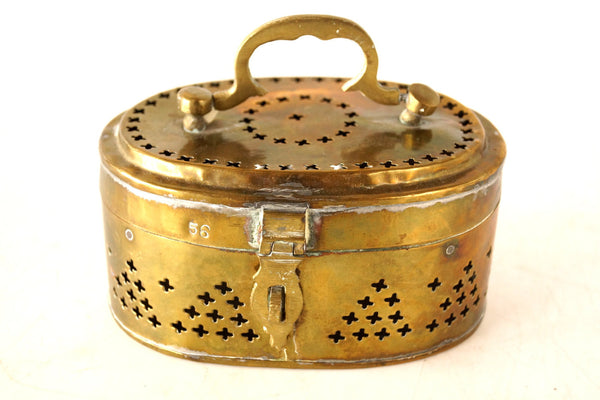 Vintage Brass Trinket / Cricket Box (c.1970s) – ThirdShiftVintage.com