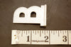 Vintage Metal Sign Letter "B" with Base, 1-13/16 inches tall (c.1950s) - thirdshift