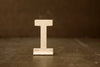 Vintage Metal Sign Letter "T" with Base, 1-13/16 inches tall (c.1950s) - thirdshift