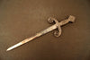 Vintage Letter Opener with Decorative Hand Guard from Spain, 8-1/2 inch long (c.1970s) - thirdshift